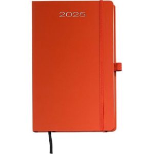 Korsch Taschentimer Colour 2025, 144 Seiten, 12 Monate, Papiereinband, rot