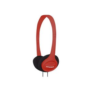 Koss KPH7 – Kopfhörer – On-Ear – kabelgebunden – 3,5 mm Stecker – Rot Koss KPH7 – Kopfhörer – On-Ear – kabelgebunden – 3,5 mm Stecker – Rot