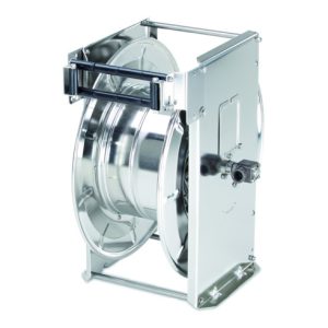 Kränzle Automatik-Schlauchaufroller Edelstahl für 20m Stahlgewebe-HD-Schlauch NW 8 Kränzle Automatik-Schlauchaufroller Edelstahl für 20m Stahlgewebe-HD-Schlauch NW 8