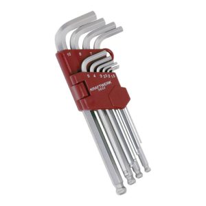 Kraftwerk Innen Sechskantschlüsselsatz Kugelkopf 1.5-10mm 10-teilig Kraftwerk Innen Sechskantschlüsselsatz Kugelkopf 1.5-10mm 10-teilig