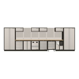 Kraftwerk Mobilio 8er Kombi, 2x Hochschrank, Werkstattwagen, Unterschrank, 3964Q Kraftwerk Mobilio 8er Kombi, 2x Hochschrank, Werkstattwagen, Unterschrank, 3964Q