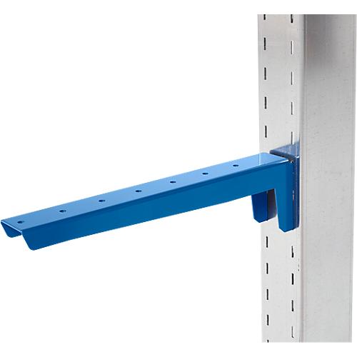 Kragarm KRM, L 500 mm, belastbar bis 300 kg, für Kragarmregal KRM