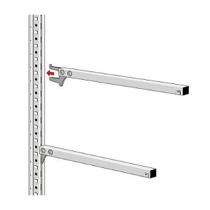 Kragarmkonsole, für Kragarmregal KR 3000, T 400 mm Kragarmkonsole, für Kragarmregal KR 3000, T 400 mm