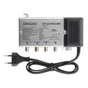 Kreiling Tech. BK-Verstärker 39dB 29dB Rückweg 0-65MHz KR 40 BKG-MR Kreiling Tech. BK-Verstärker 39dB 29dB Rückweg 0-65MHz KR 40 BKG-MR
