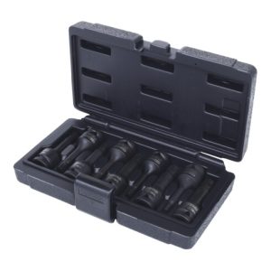 KS Tools 1/2″ Kraft-Bit-Stecknuss-Satz für RIBE-Schrauben, 9-teilig KS Tools 1/2″ Kraft-Bit-Stecknuss-Satz für RIBE-Schrauben, 9-teilig