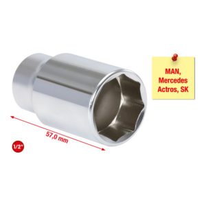 KS Tools 1/2″ Spezial-Stecknuss für 8-kant Schrauben, 27mm KS Tools 1/2″ Spezial-Stecknuss für 8-kant Schrauben, 27mm