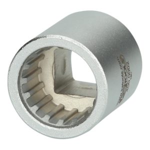 KS Tools 1/2″ Spezial Stecknuss mit Sonderprofil, matt, 30 mm KS Tools 1/2″ Spezial Stecknuss mit Sonderprofil, matt, 30 mm