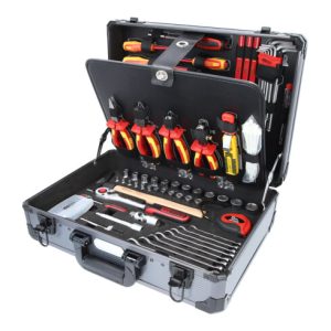 KS Tools 1/4″ + 1/2“ Elektriker-Werkzeugkoffer, 128-tlg. KS Tools 1/4″ + 1/2“ Elektriker-Werkzeugkoffer, 128-tlg.