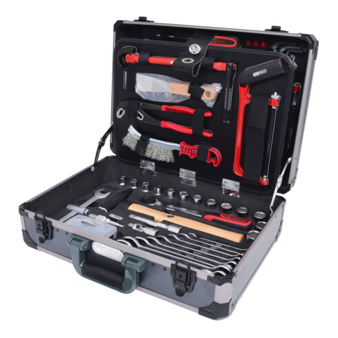KS Tools 1/4"+1/2" Sanitär-Werkzeugkoffer, 95-tlg.