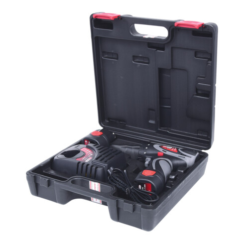 KS Tools 1/4" Akku-Bit-Schrauber, 24Nm, 400 U/min 10,8V, mit 2 Akkus und 1 Ladegerät