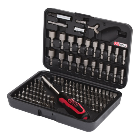 KS Tools 1/4" Bit-Satz, 122-tlg.