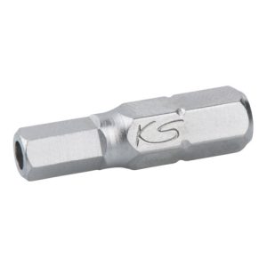 KS Tools 1/4″ CLASSIC Bit Innensechskant, Bohrung, 25mm, 2mm