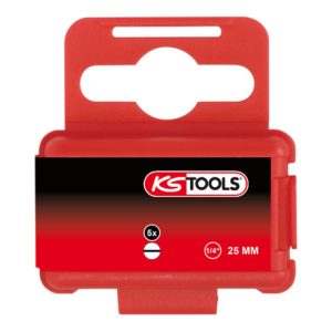 KS Tools 1/4″ CLASSIC Bit Schlitz, 25mm, 5,5mm, 5er Pack KS Tools 1/4″ CLASSIC Bit Schlitz, 25mm, 5,5mm, 5er Pack