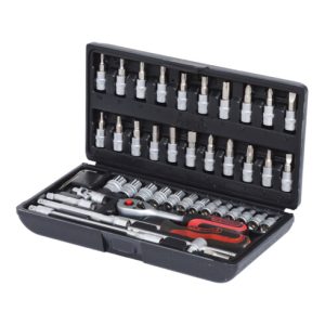 KS Tools 1/4″ Steckschlüssel-Satz, 46-teilig KS Tools 1/4″ Steckschlüssel-Satz, 46-teilig