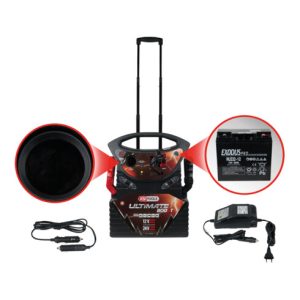 KS Tools 12 V + 24 V Batterie-Booster, mobiles Starthilfegerät 2340 A