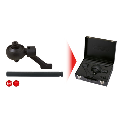 KS Tools 3/4" Universal Drehmoment-Vervielfältiger, 2700Nm