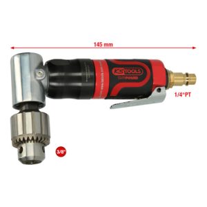 KS Tools 3/8″SlimPOWER Mini-Druckluft-Winkelbohrmaschine KS Tools 3/8″SlimPOWER Mini-Druckluft-Winkelbohrmaschine
