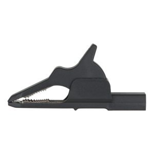 KS Tools 4,0 mm Eingangsbuchse auf Krokodilklemme schmal, schwarz KS Tools 4,0 mm Eingangsbuchse auf Krokodilklemme schmal, schwarz