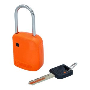 KS Tools Absperr-Vorhängeschloss, orange, Metall, 38 mm KS Tools Absperr-Vorhängeschloss, orange, Metall, 38 mm