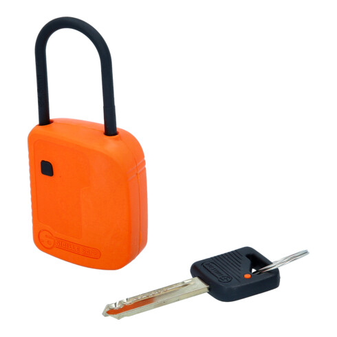KS Tools Absperr-Vorhängeschloss, orange, Verbundmaterial, 38 mm