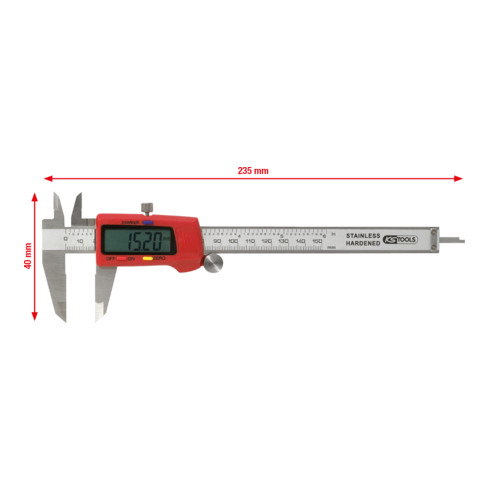 KS Tools Digital-Messschieber 0-150 mm
