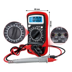KS Tools Digital Multimeter inkl. Prüfspitzen KS Tools Digital Multimeter inkl. Prüfspitzen