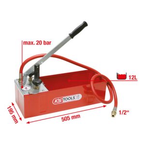 KS Tools Druck-Prüfpumpe, 12 Liter KS Tools Druck-Prüfpumpe, 12 Liter