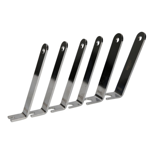 KS Tools Druckluft-Schnellverbinder-Lösewerkzeug-Satz, 6-tlg.
