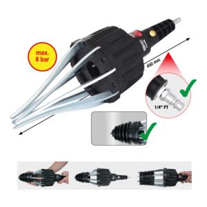 KS Tools Druckluftmontagegerät für Achsmanschetten, 450 mm KS Tools Druckluftmontagegerät für Achsmanschetten, 450 mm