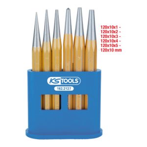 KS Tools Durchtreibersatz, 6-teilig in Kunststoffständer