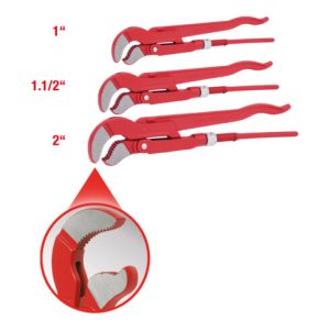 KS Tools Eckrohrzangen-Satz, 3-teilig KS Tools Eckrohrzangen-Satz, 3-teilig