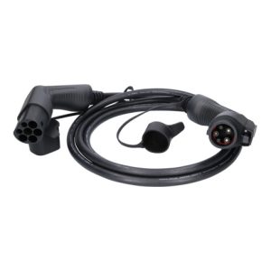 KS Tools efuturo Ladekabel gerade, Typ 2 auf Typ 1 Stecker, 1 Phase, bis zu 7,4 kW, 32 A, 230 V, Mode 3, 3 Meter