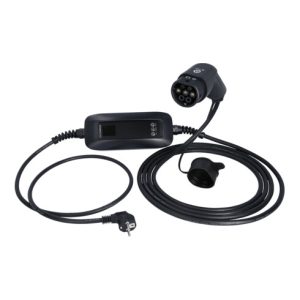 KS Tools efuturo mobile Ladestation mit Typ 2 Ladekabel, 1 Phase, bis zu 3,7 kW, 6-16 A, 230 V, Mode 2, LCD Display, Schuko-Stecker KS Tools efuturo mobile Ladestation mit Typ 2 Ladekabel, 1 Phase, bis zu 3,7 kW, 6-16 A, 230 V, Mode 2, LCD Display, Schuko-Stecker