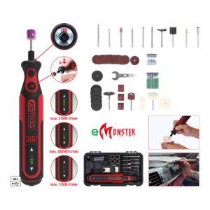 KS Tools eMONSTER Akku-Multifunktionswerkzeug-Satz mit 50 Zubehörteilen KS Tools eMONSTER Akku-Multifunktionswerkzeug-Satz mit 50 Zubehörteilen
