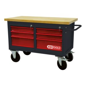 KS Tools Fahrbare Werkbank mit 6 Schubladen KS Tools Fahrbare Werkbank mit 6 Schubladen