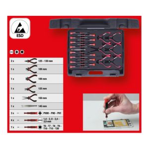 KS Tools Feinmechanik-Werkzeug-Satz, 21-teilig KS Tools Feinmechanik-Werkzeug-Satz, 21-teilig