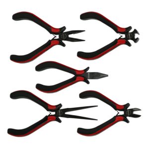 KS Tools Feinmechanik-Zangen-Satz, 5-teilig