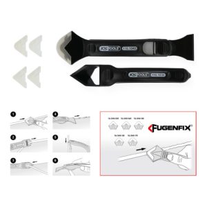 KS Tools FUGENFIX Silikonschaber- und Abziehersatz, 7-teilig KS Tools FUGENFIX Silikonschaber- und Abziehersatz, 7-teilig
