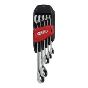 KS Tools GEARplus® RINGSTOP-Ratschenringmaulschlüssel-Satz, abgewinkelt, 5-tlg KS Tools GEARplus® RINGSTOP-Ratschenringmaulschlüssel-Satz, abgewinkelt, 5-tlg