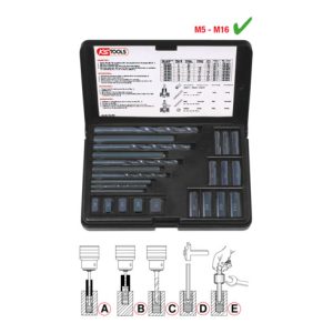 KS Tools Gewindeausdreh-Satz, 25-tlg.