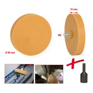 KS Tools Gummi-Radierteller 90mm KS Tools Gummi-Radierteller 90mm