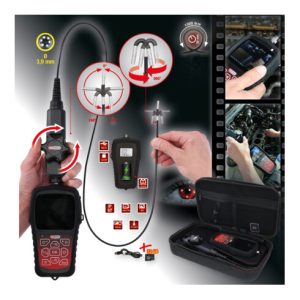 KS Tools HD-Videoskop-Satz mit Ø 3,9 mm 180° und 0° HD Frontkamera-Sonde, flexible PVC Hülle, 3-tlg KS Tools HD-Videoskop-Satz mit Ø 3,9 mm 180° und 0° HD Frontkamera-Sonde, flexible PVC Hülle, 3-tlg