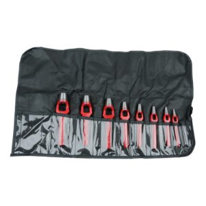 KS Tools Henkellocheisen-Satz, 8-teilig 3-19 mm