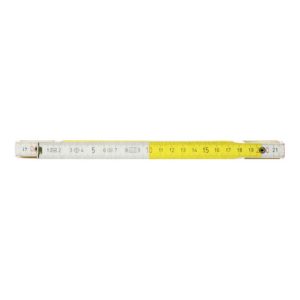 KS Tools Holz-Gliedermaßstab, weiß/gelb, 2m KS Tools Holz-Gliedermaßstab, weiß/gelb, 2m
