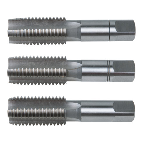 KS Tools HSS CO Handgewindebohrer-Satz M, M3,5x0,6, 3-teilig
