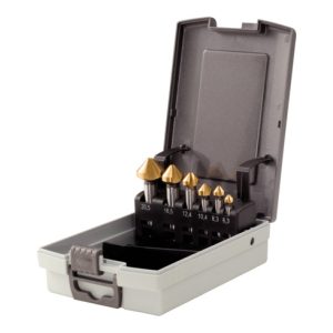 KS Tools HSS TiN Kegel-Entgratsenker-Satz, Kunststoffkassette 6-teilig KS Tools HSS TiN Kegel-Entgratsenker-Satz, Kunststoffkassette 6-teilig