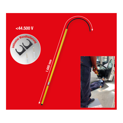 KS Tools Isolierte Rettungsstange, 1680mm