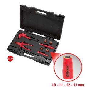 KS Tools Isolierter Werkzeugsatz für PSA-Elektrofahrzeuge, 8-teilig KS Tools Isolierter Werkzeugsatz für PSA-Elektrofahrzeuge, 8-teilig