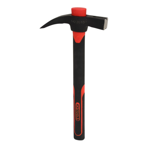 KS Tools Klauenhammer mit Fiberglasstiel, 700g