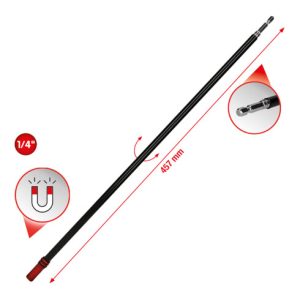 KS Tools Magnetischer Schnellwechsel-Bithalter mit Freilaufhülse 1/4 Zoll, extra lang KS Tools Magnetischer Schnellwechsel-Bithalter mit Freilaufhülse 1/4 Zoll, extra lang